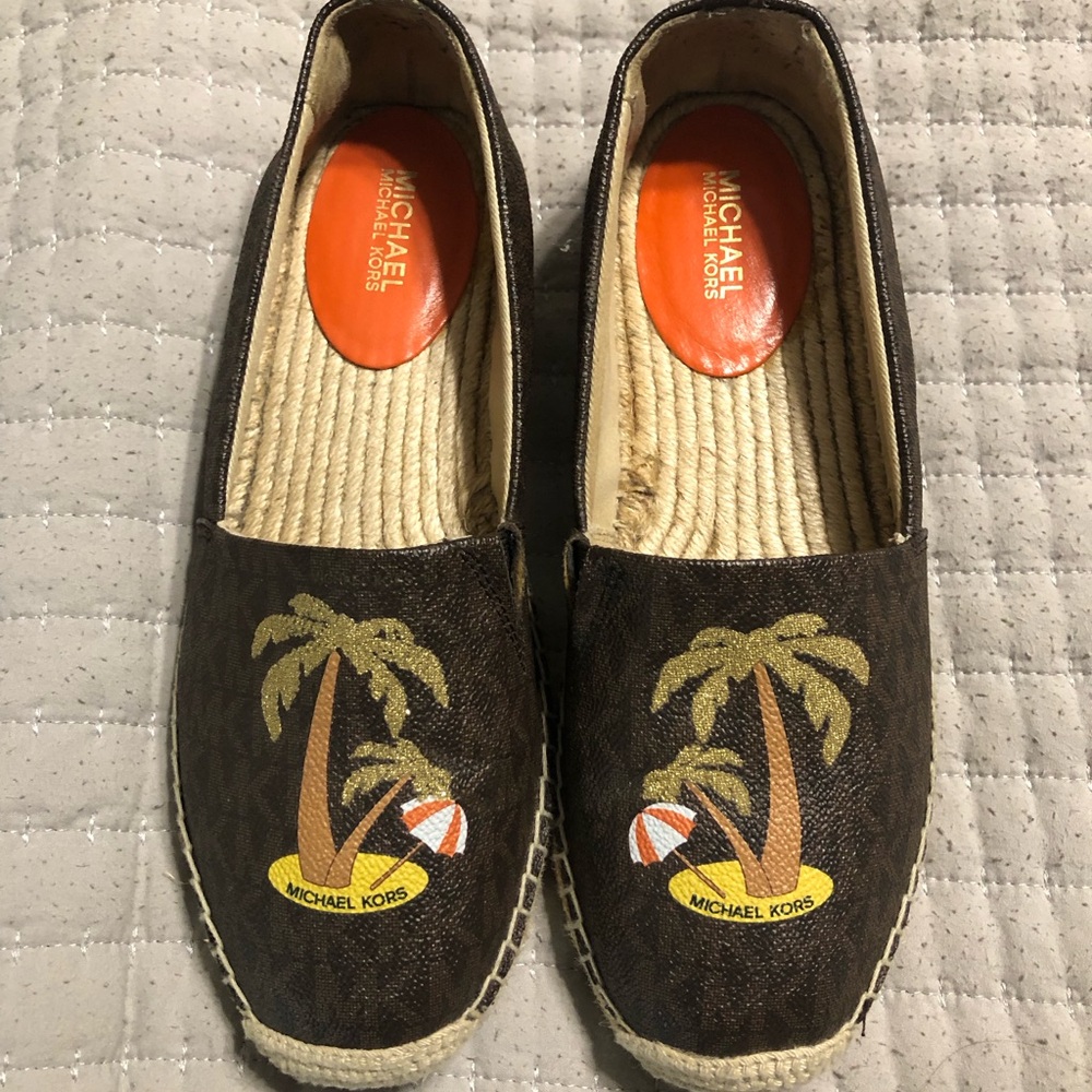 Michael Kors Palm Tree Espadrilles